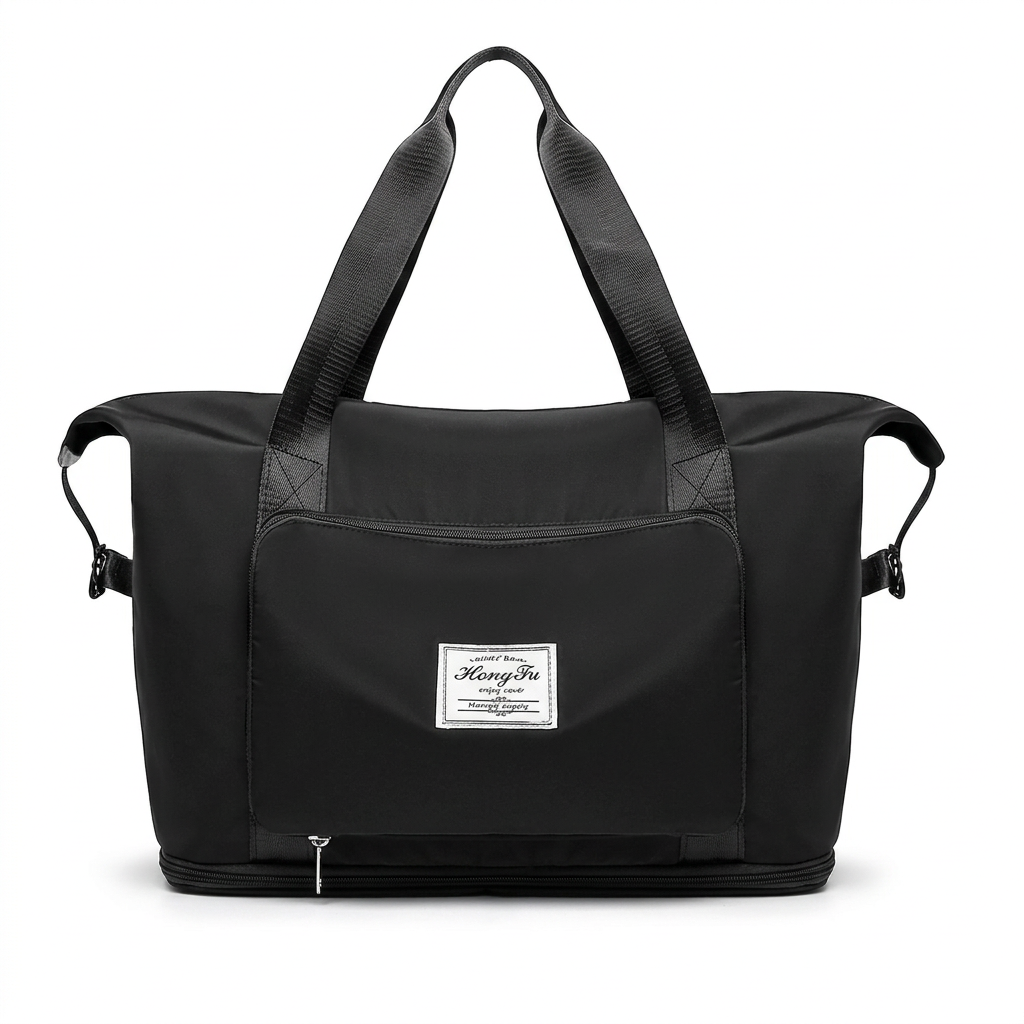Foldable Travel Bag – Large Capacity Waterproof Nylon Tote
