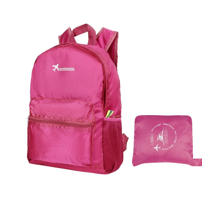 Ultralight Folding Backpack – Compact Travel Storage Oxford