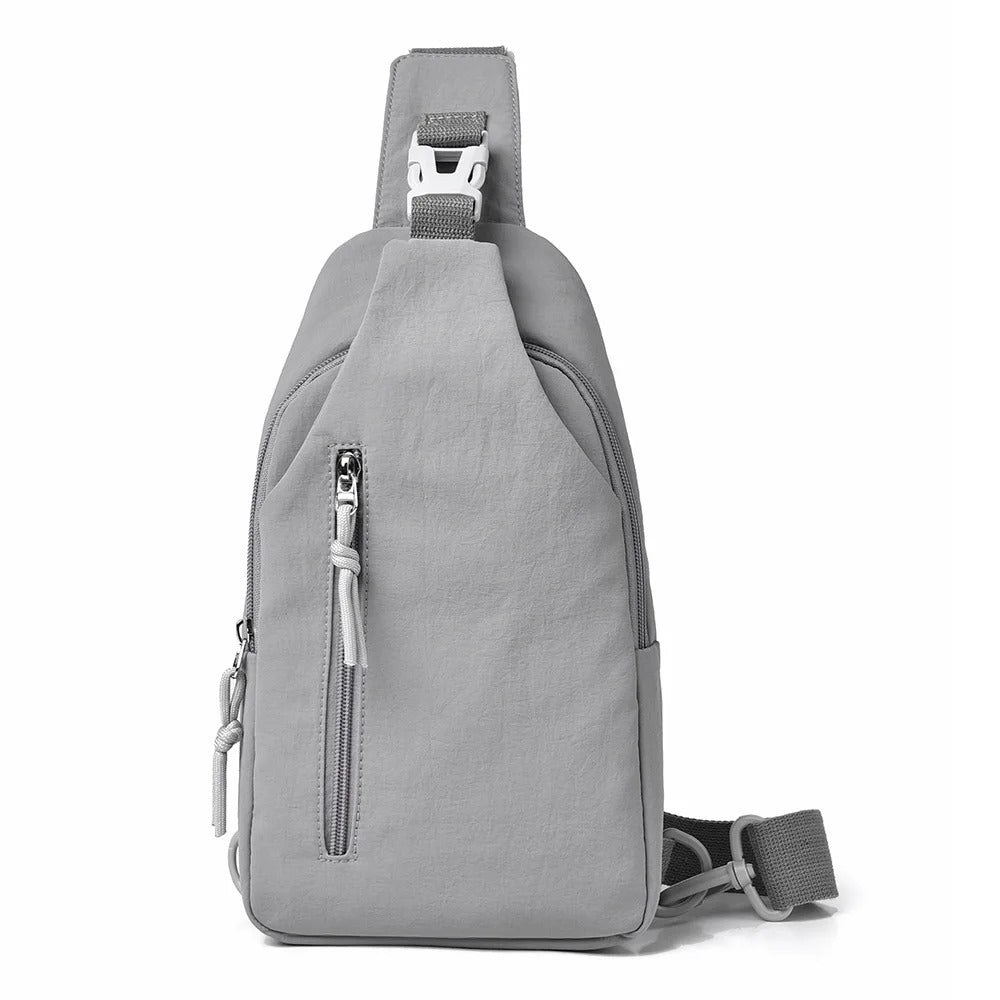 Anti-Splash Chest Bag – Hands-Free Travel Crossbody Nylon