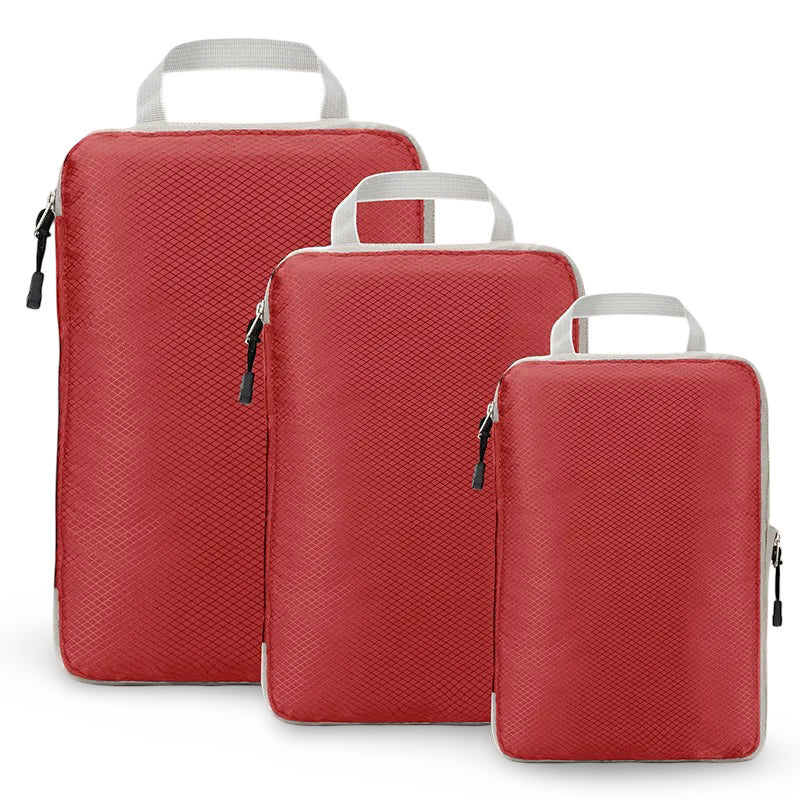 Compression Packing Cubes – Space-Saving Travel Organizer Set